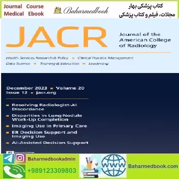 Journal of the American College of Radiology Volume 20 Issue 1