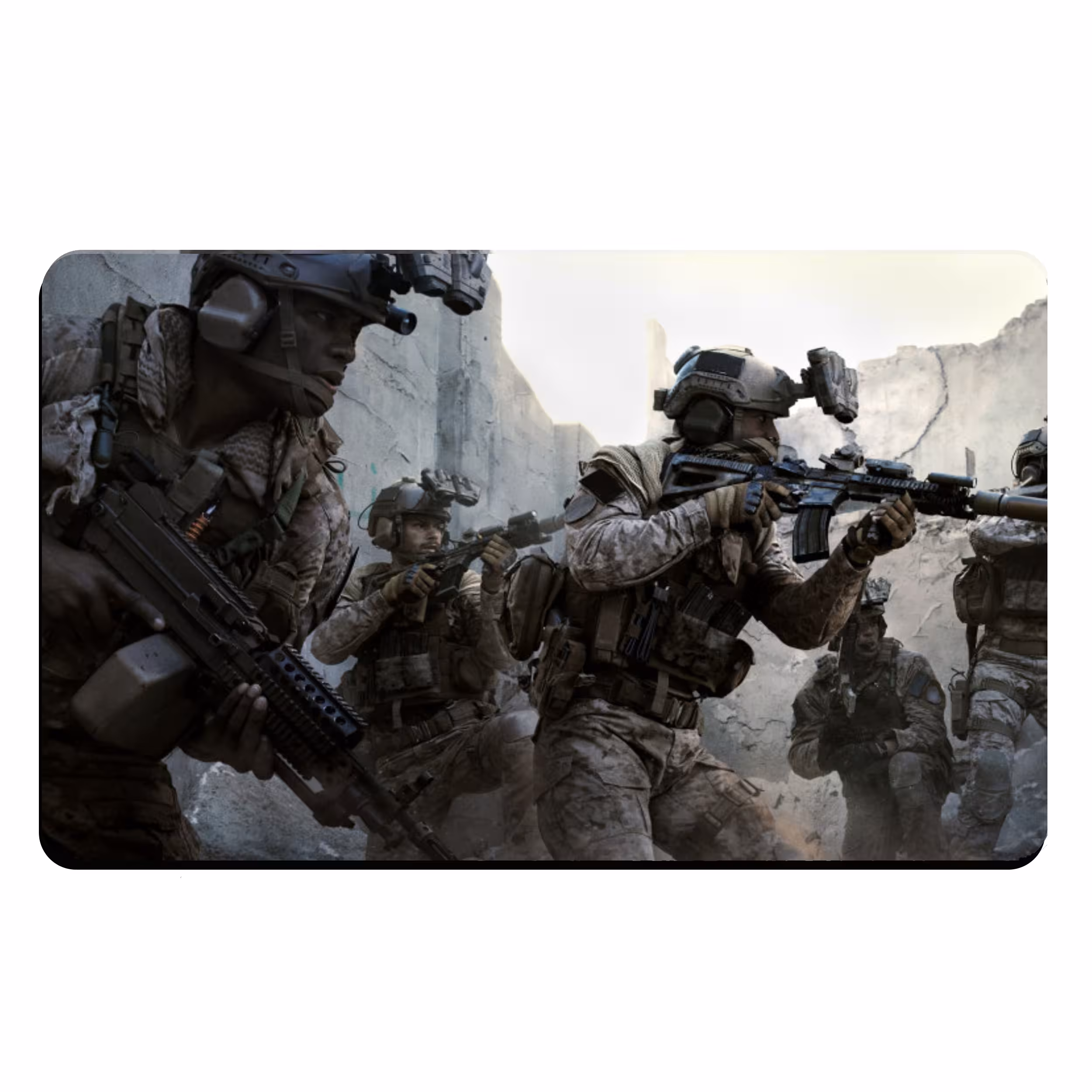 ماوس پد مخصوص بازی طرح Call of Duty مدل MOUB 515