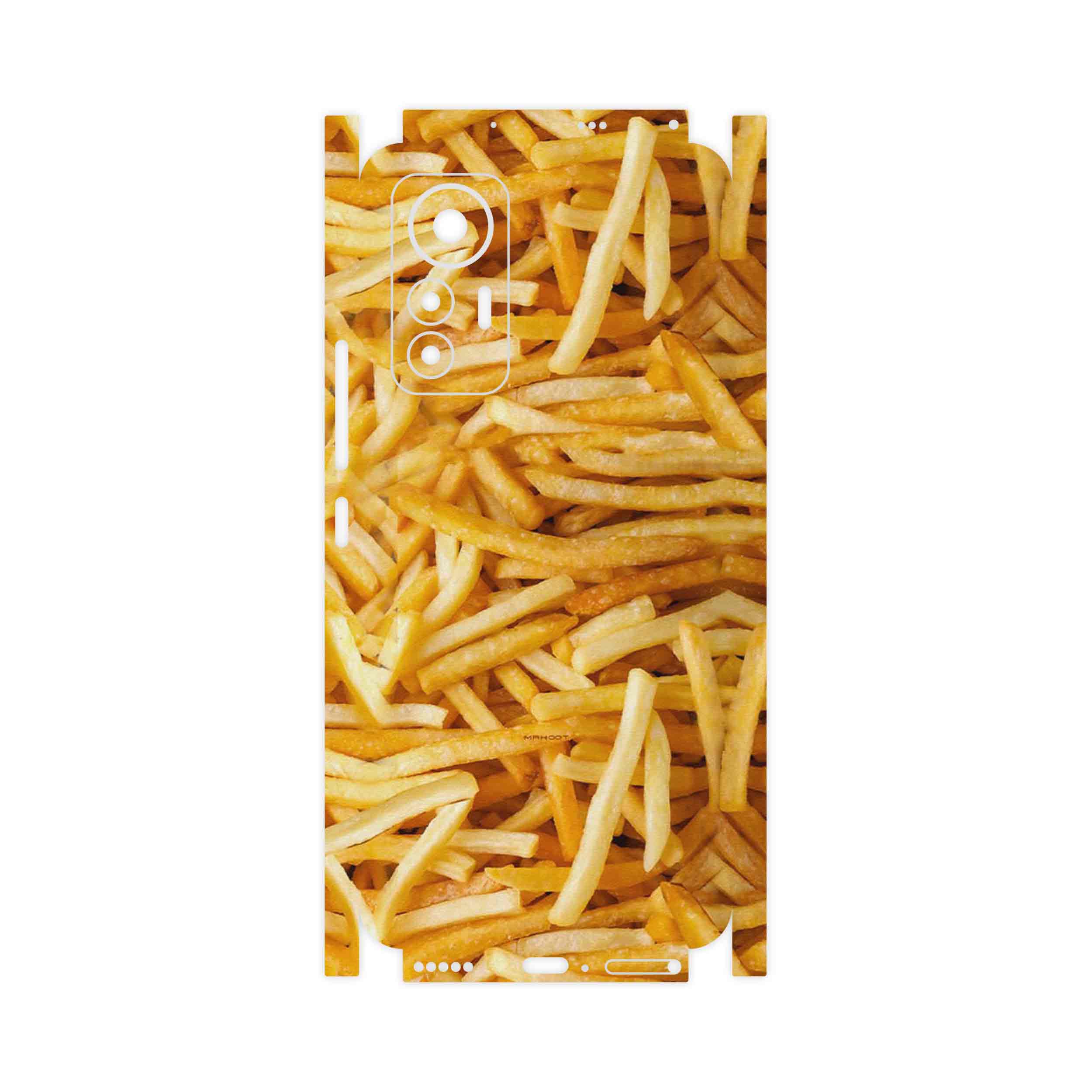 برچسب پوششی ماهوت مدل French fries-FullSkin مناسب برای گوشی موبایل شیائومی 12 Lite