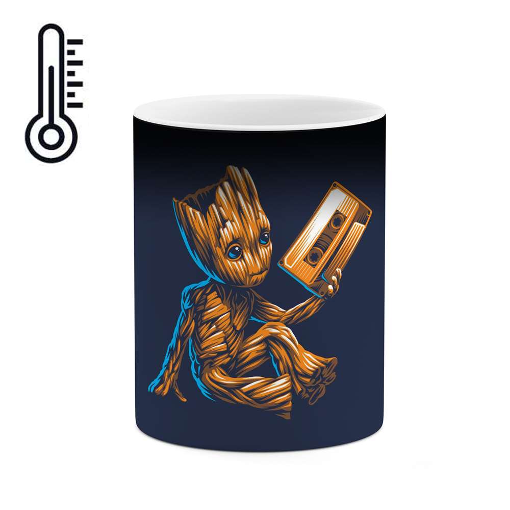 ماگ حرارتی طرح انیمیشن و فیلم The groot مدل mgph15362