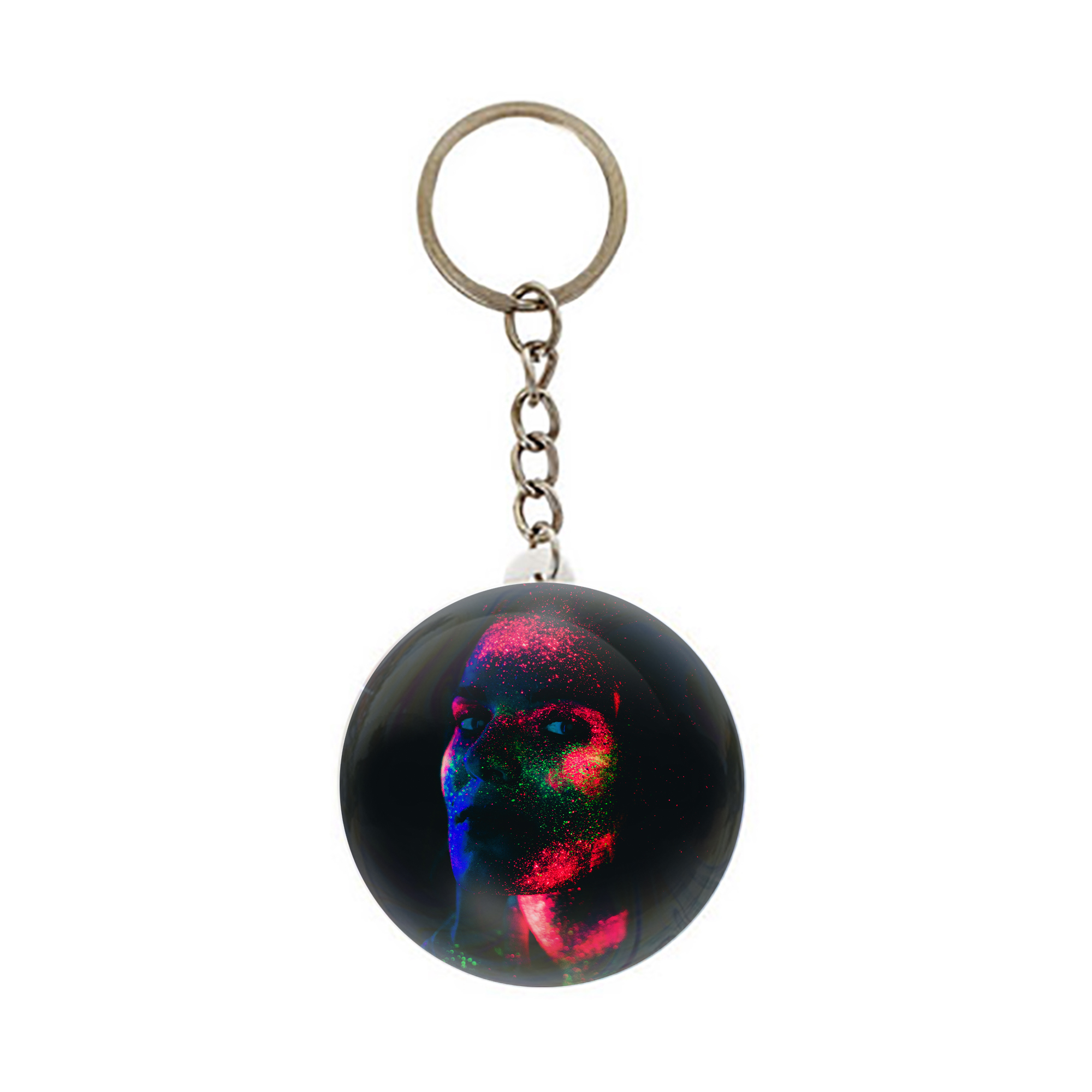 جاکلیدی عرش مدل فانتزی دختر شبرنگ نئونی کد Asj2410