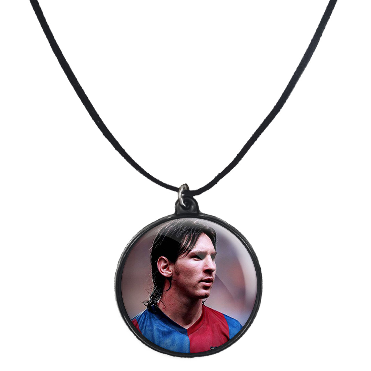 گردنبند پرمانه طرح مسی کد pmb.8774 مدل دو طرفه