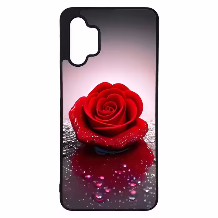 کاور طرح گل رز کد G-024 مناسب برای گوشی موبایل سامسونگ Galaxy A32 5G | دیجی قاب دونی