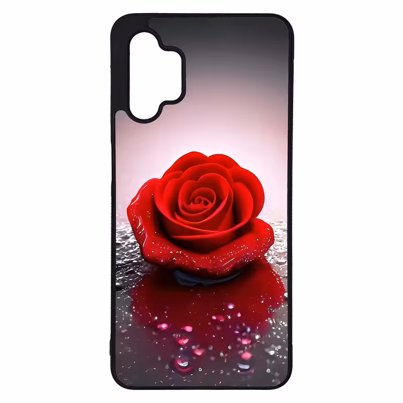 کاور طرح گل رز کد G-024 مناسب برای گوشی موبایل سامسونگ Galaxy A32 5G | دیجی قاب دونی