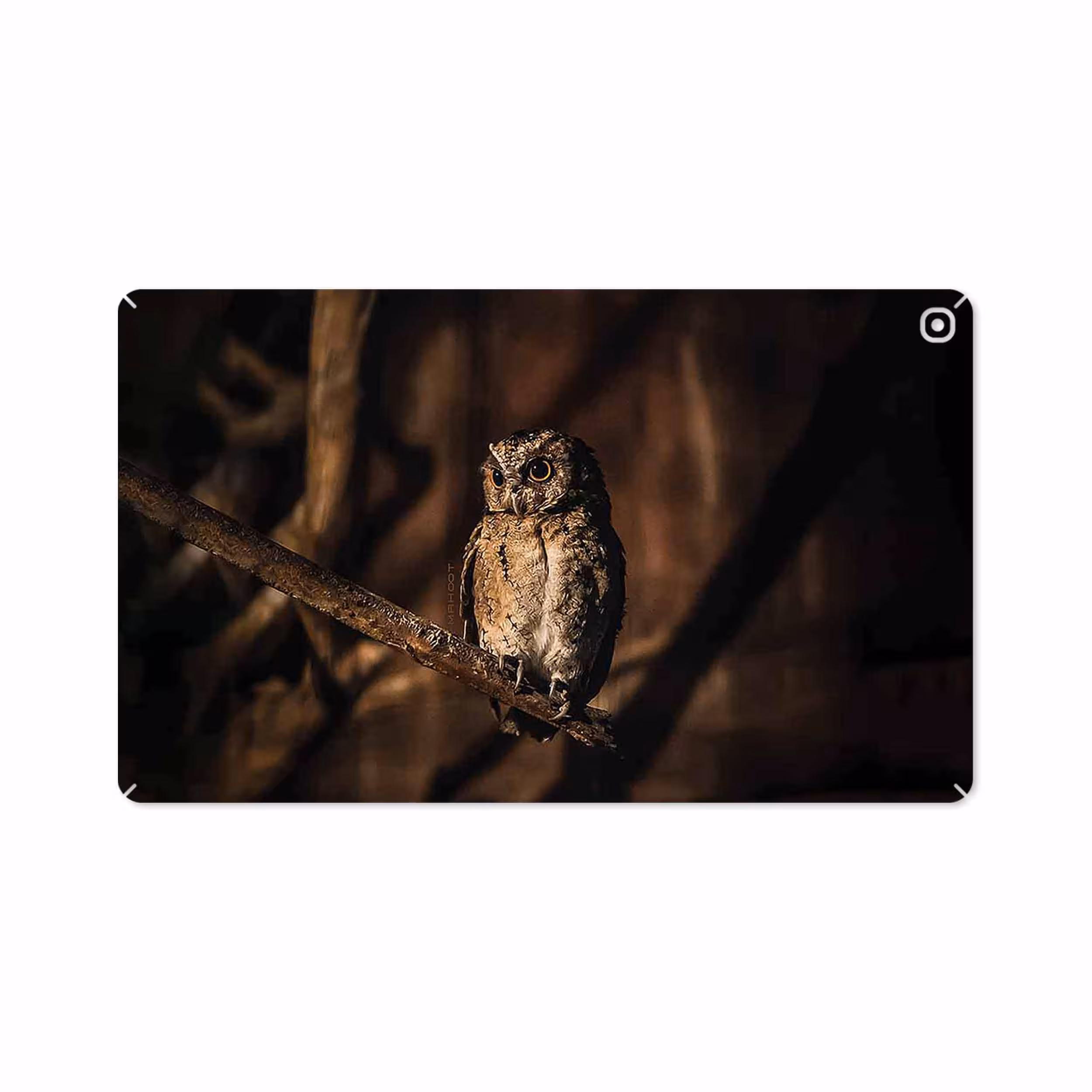 برچسب پوششی ماهوت مدل Owl مناسب برای تبلت سامسونگ Galaxy Tab A 10.1 2019 T515