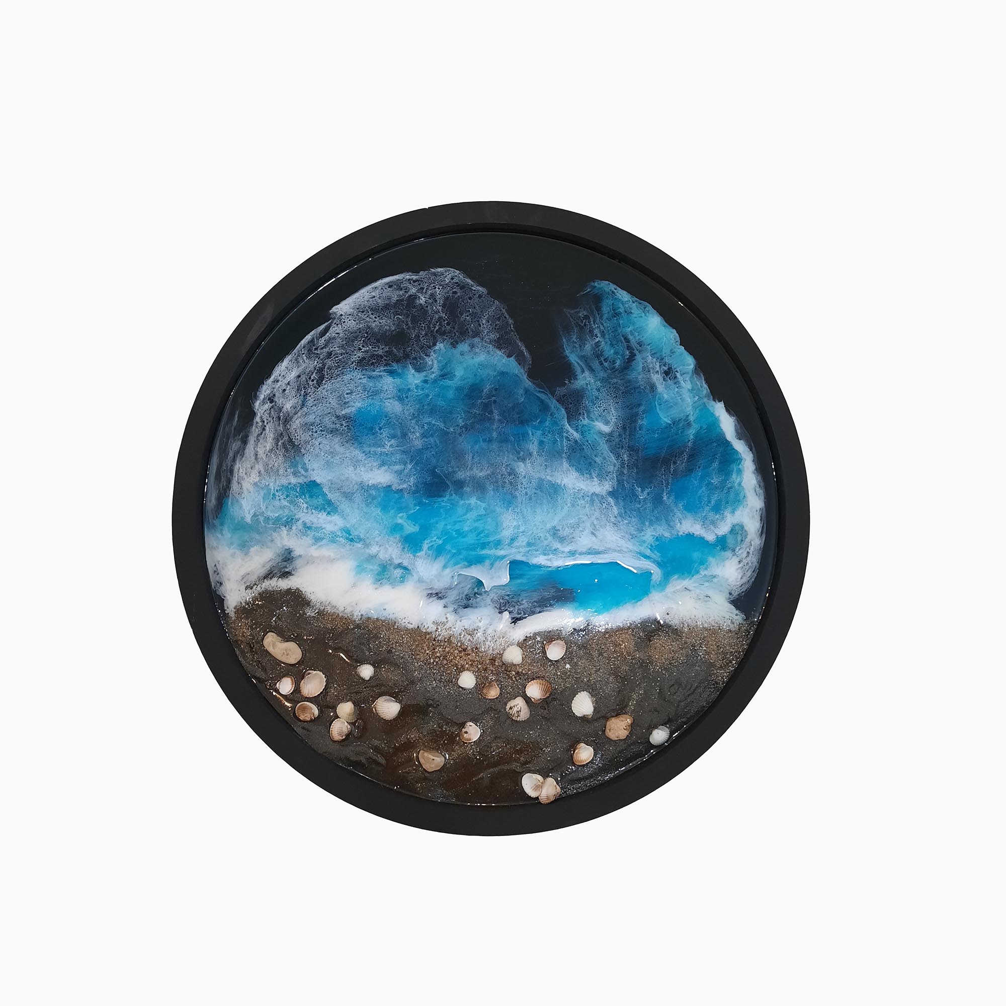 تابلو رزین طرح دریا کد AZ2