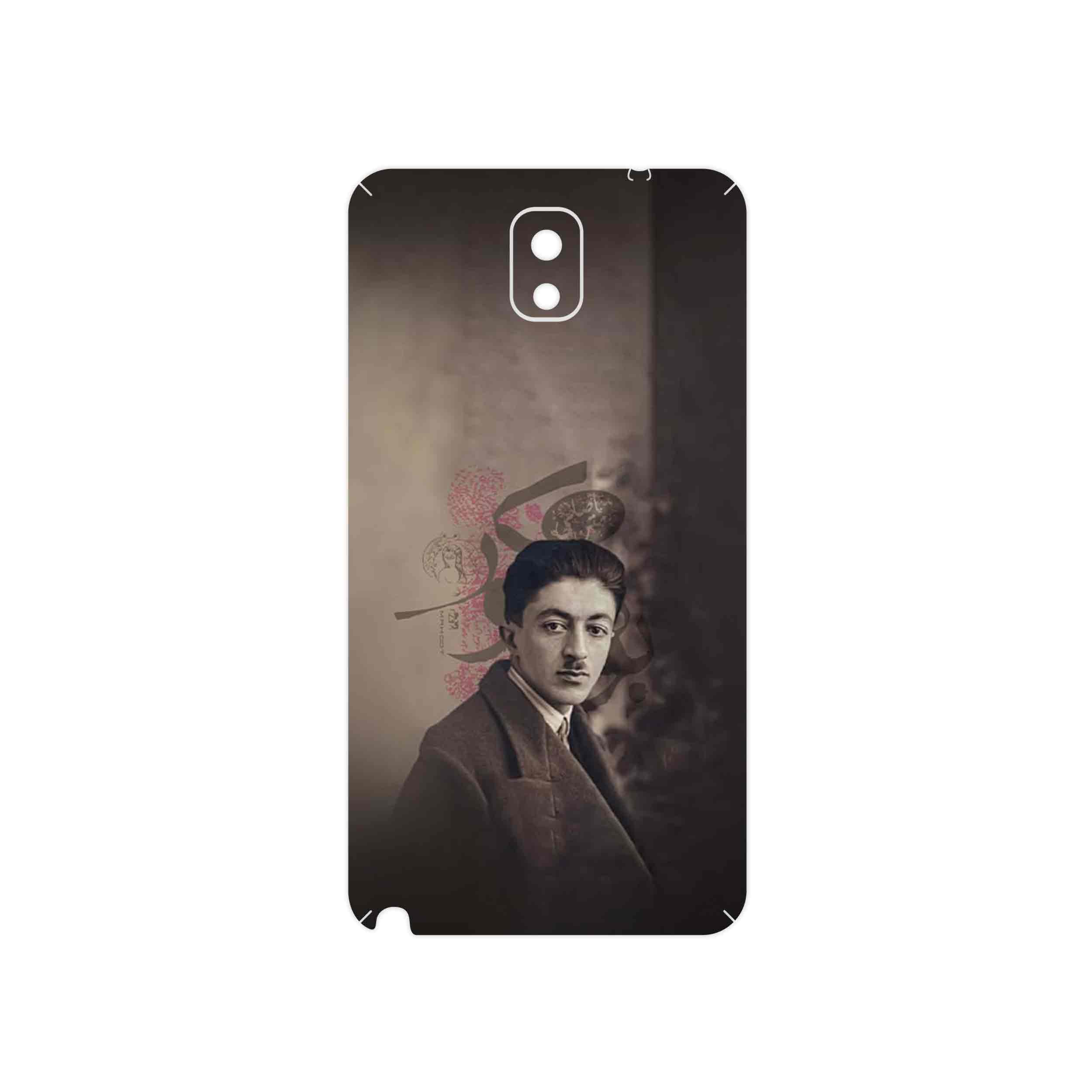 برچسب پوششی ماهوت مدل Sadegh Hedayat مناسب برای گوشی موبایل سامسونگ Galaxy Note 3