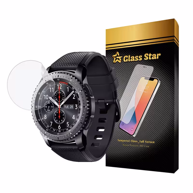 محافظ صفحه نمایش نانو گلس استار مدل MTBWS مناسب برای ساعت هوشمند سامسونگ Galaxy Gear S3 Frontier | کالا برتری