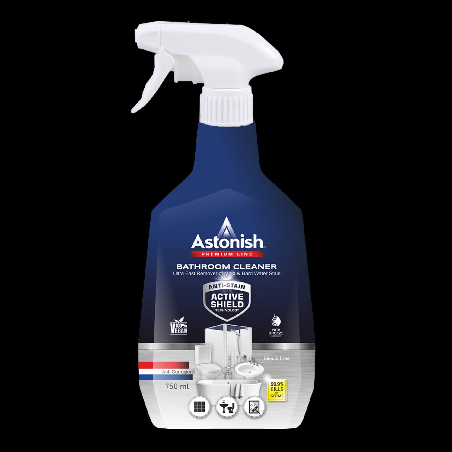 اسپری پاک کننده سرویس بهداشتی استونیش 750 میلی لیتری