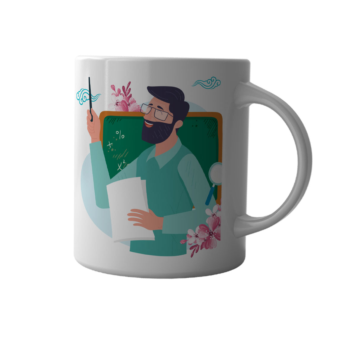 ماگ طرح بهترین معلم دنیا کد M025