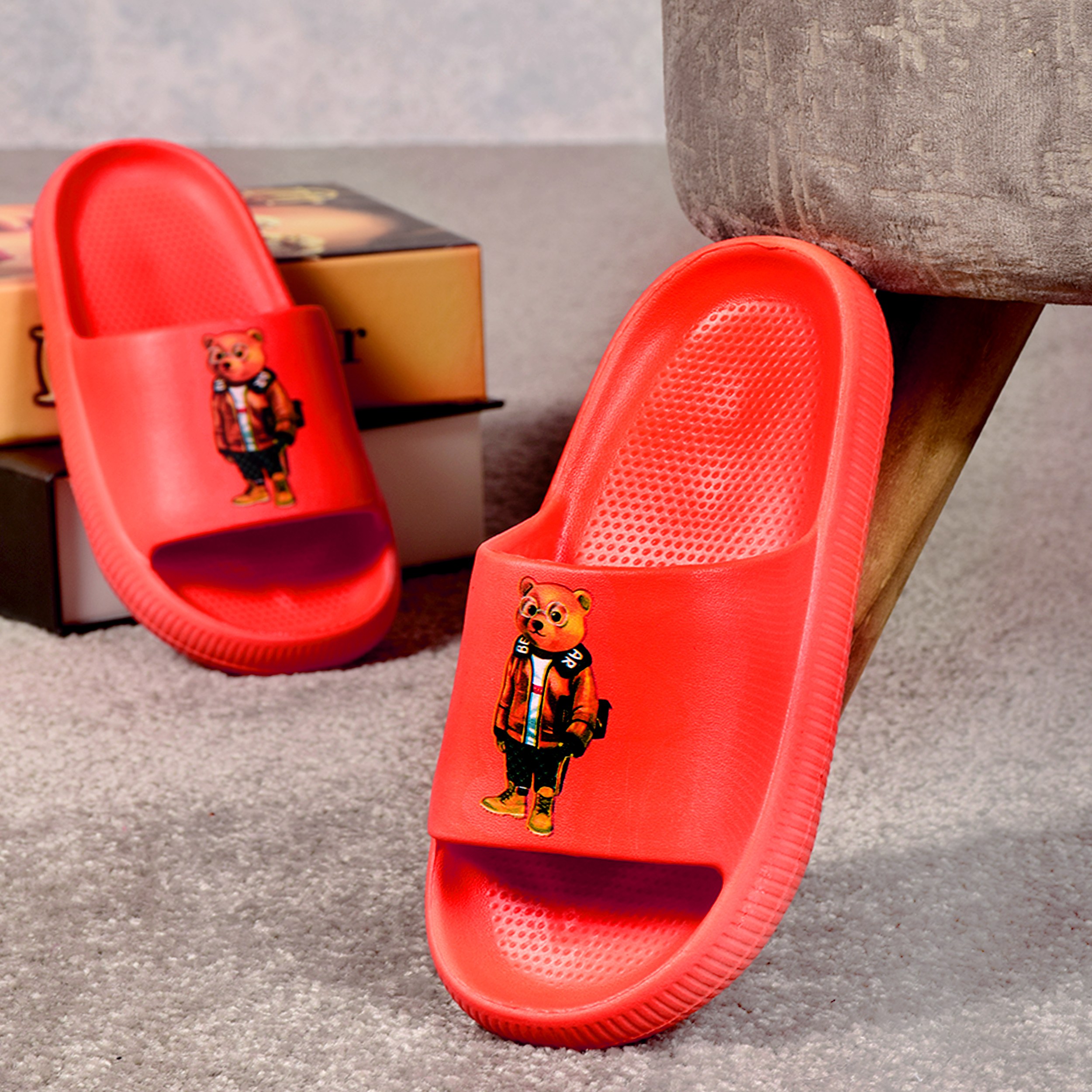 دمپایی بچه گانه پایون کد 3472 قرمز 