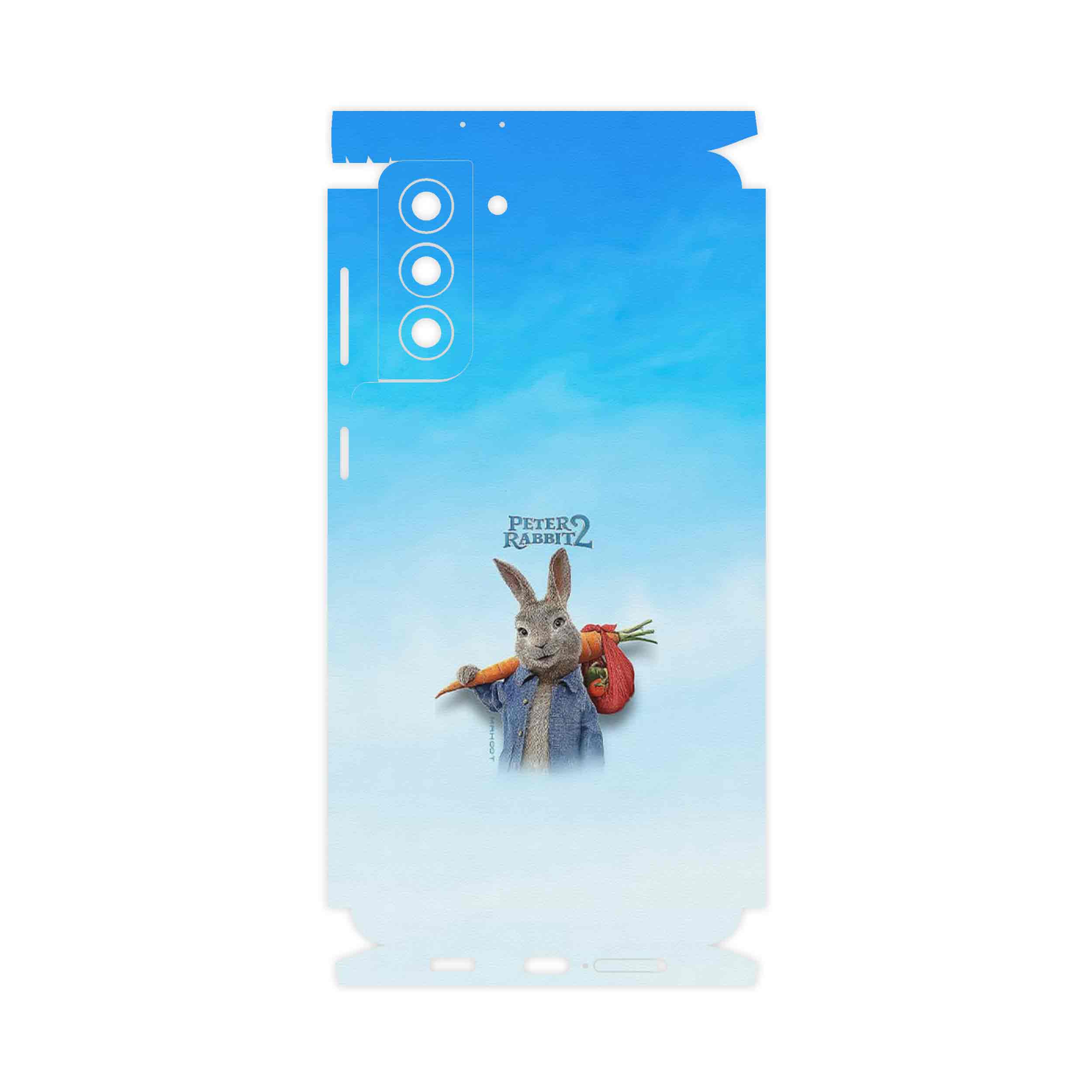 برچسب پوششی ماهوت مدل Peter Rabbit-FullSkin مناسب برای گوشی موبایل سامسونگ Galaxy S21 Plus 5G