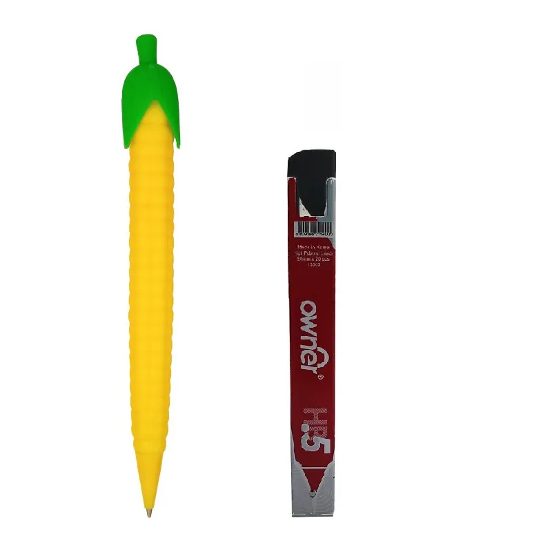 مداد نوکی 0.5 میلی متری مدل ذرت به همراه نوک