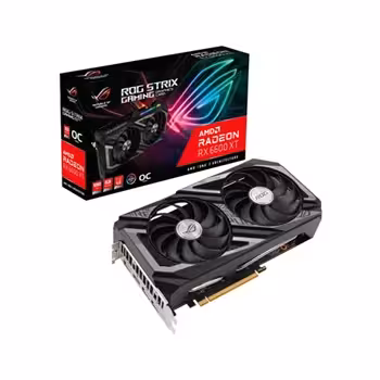 کارت گرافیک ایسوس با حافظه 8GB مدل ROG-STRIX-RX6600XT-O8G-GAMING