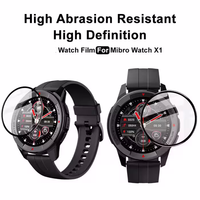 محافظ صفحه نمایش لاین مدل RT007 مناسب برای ساعت هوشمند شیائومی  Mibro Watch X1 بسته سه عددی