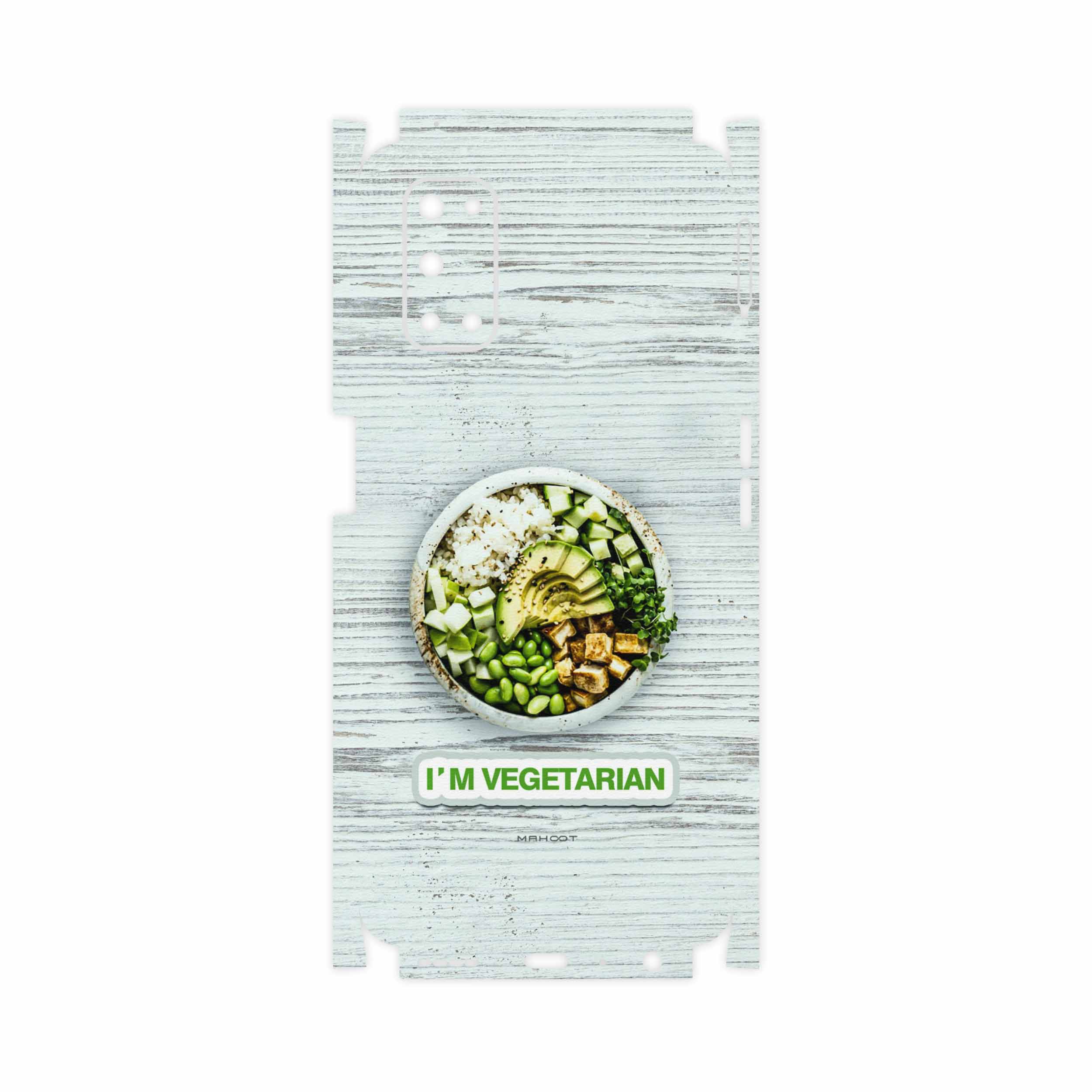 برچسب پوششی ماهوت مدل I'm-vegetarian-FullSkin مناسب برای گوشی موبایل ریلمی 7 5G