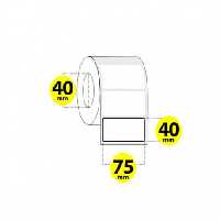 لیبل برچسب کاغذی 75×40