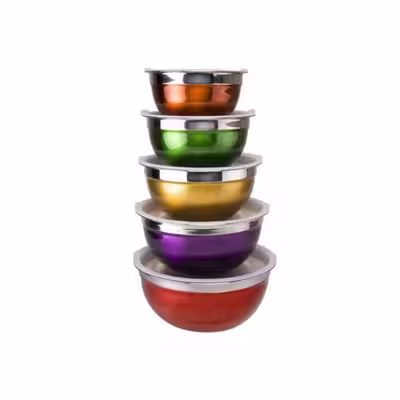 لگن اشپزخانه 777 استار مدل BWLS-105 مجموعه 5 عددی