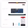 برچسب پوششی ماهوت مدل BUGATTI مناسب برای تبلت سامسونگ Galaxy Tab S2 9.7 2016 T819N