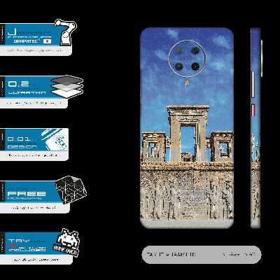 برچسب پوششی ماهوت مدل TAKHT-e-JAMSHID-FullSkin مناسب برای گوشی موبایل شیائومی Pocophone F2 Pro