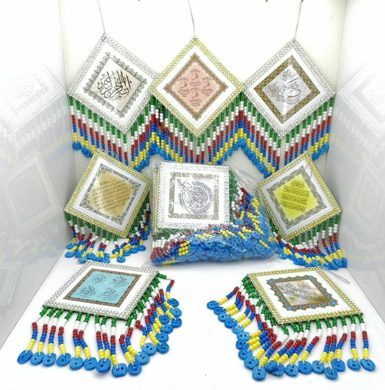 آویز چشم ونظر چوبی متوسط