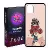 کاور گارد ایکس طرح دختر مدل Glass10284 مناسب برای گوشی موبایل سامسونگ Galaxy Note 10 Lite