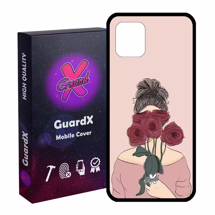 کاور گارد ایکس طرح دختر مدل Glass10284 مناسب برای گوشی موبایل سامسونگ Galaxy Note 10 Lite
