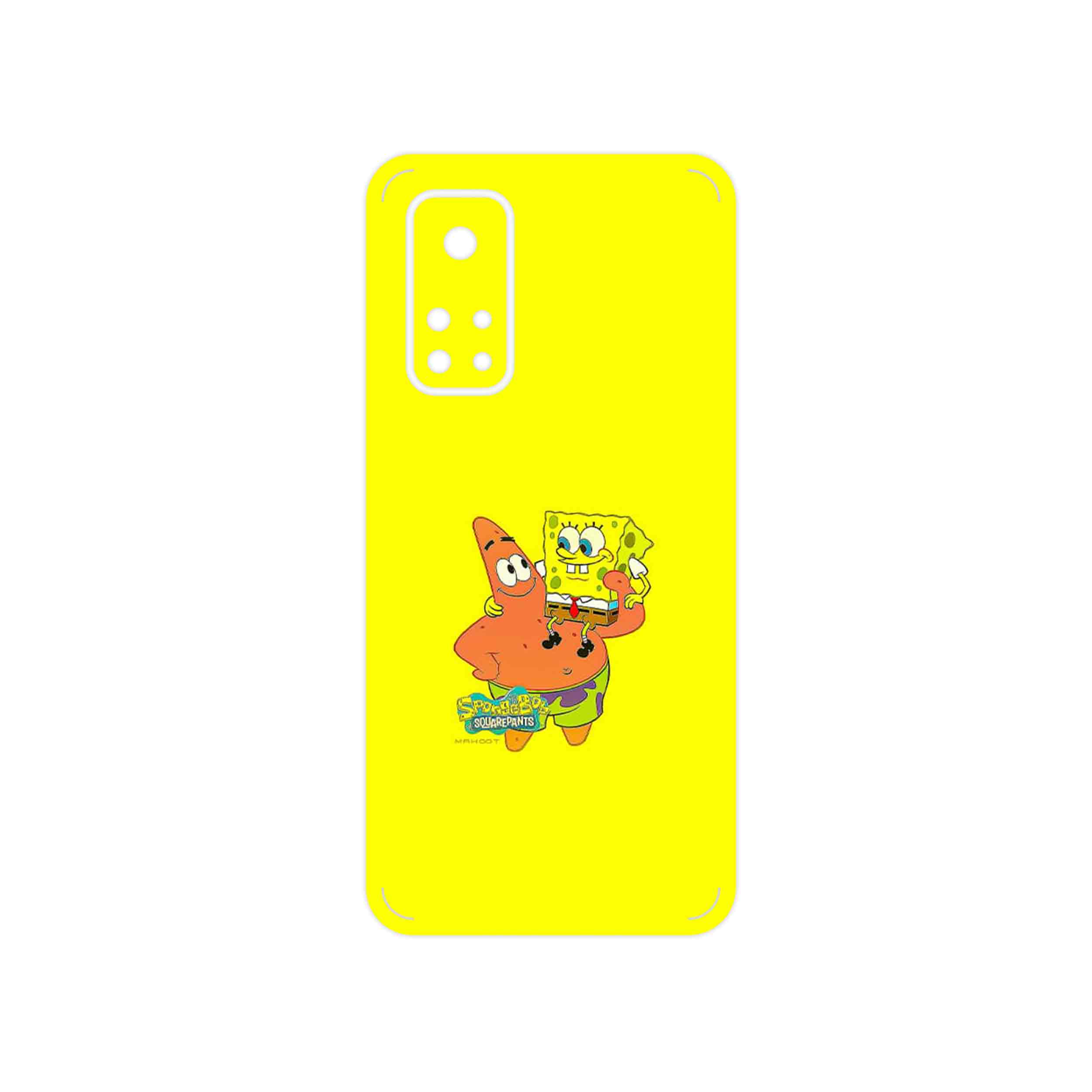 برچسب پوششی ماهوت مدل SpongeBob SquarePants مناسب برای گوشی موبایل شیائومی Mi 10T Pro 5G