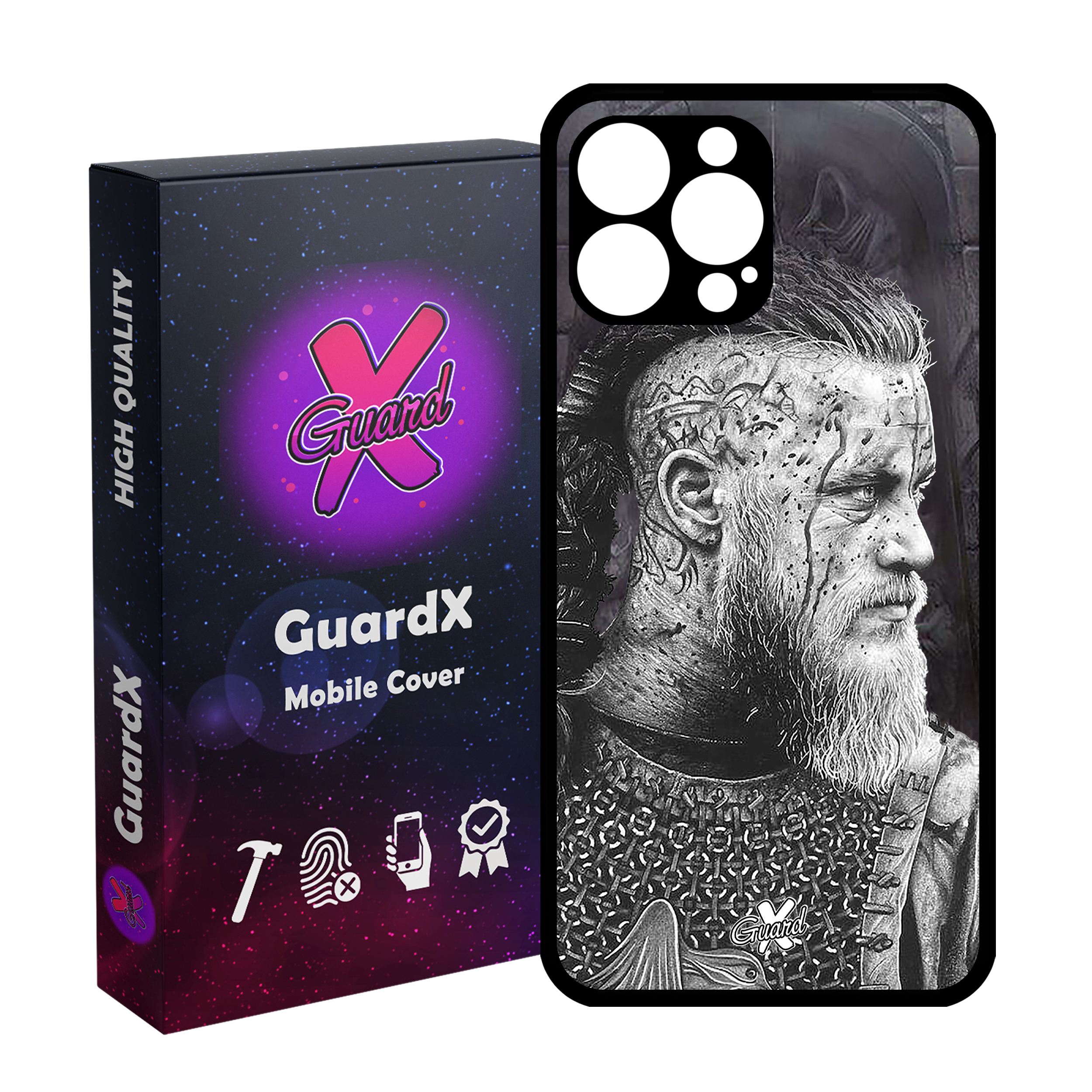 کاور گارد ایکس طرح Ragnar مدل Glass10245 مناسب برای گوشی موبایل اپل iPhone 13 Pro Max