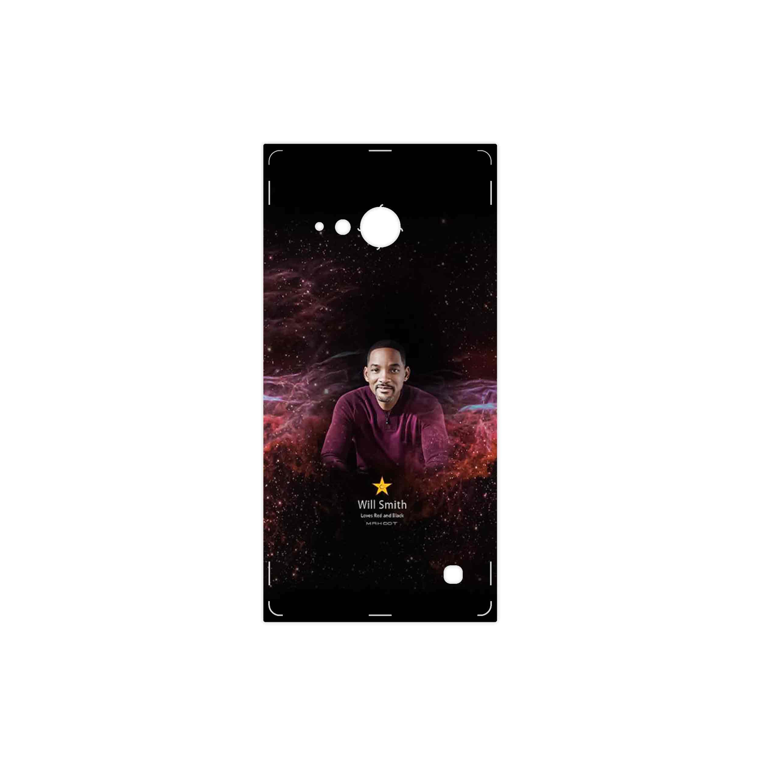 برچسب پوششی ماهوت مدل Will Smith مناسب برای گوشی موبایل نوکیا Lumia 730