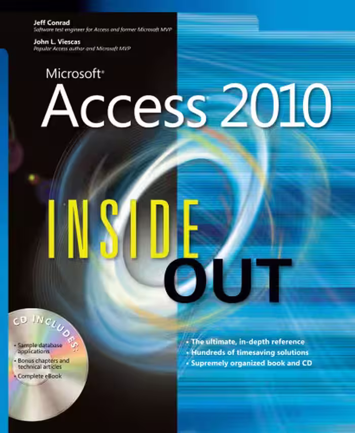 خرید و دانلود نسخه کامل کتاب Microsoft Access 2010 Inside Out