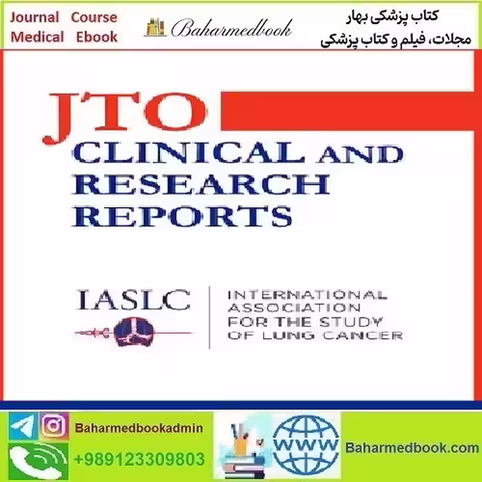 JTO Clinical and Research Reports Volume 3 Issue 1 to 12 2022