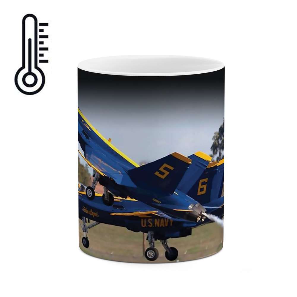 ماگ حرارتی طرح هواپیمای جنگنده مدل mgh02455