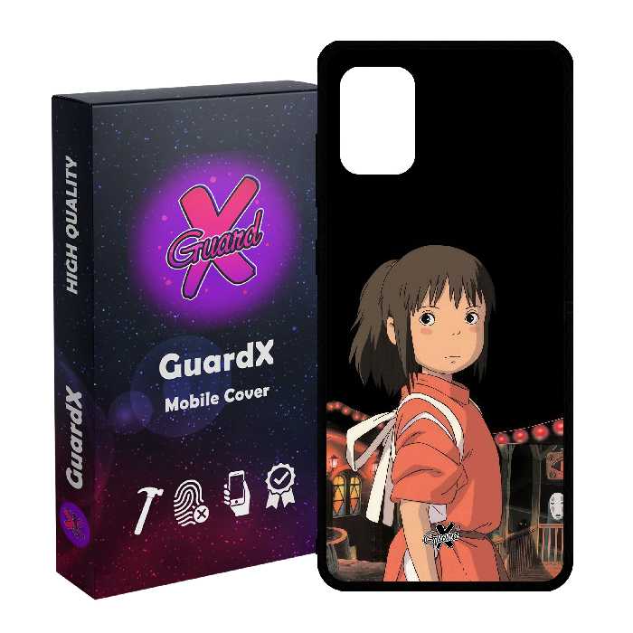 کاور گارد ایکس طرح Spirited Away Anime مدل Glass10574 مناسب برای گوشی موبایل سامسونگ Galaxy A71 4G