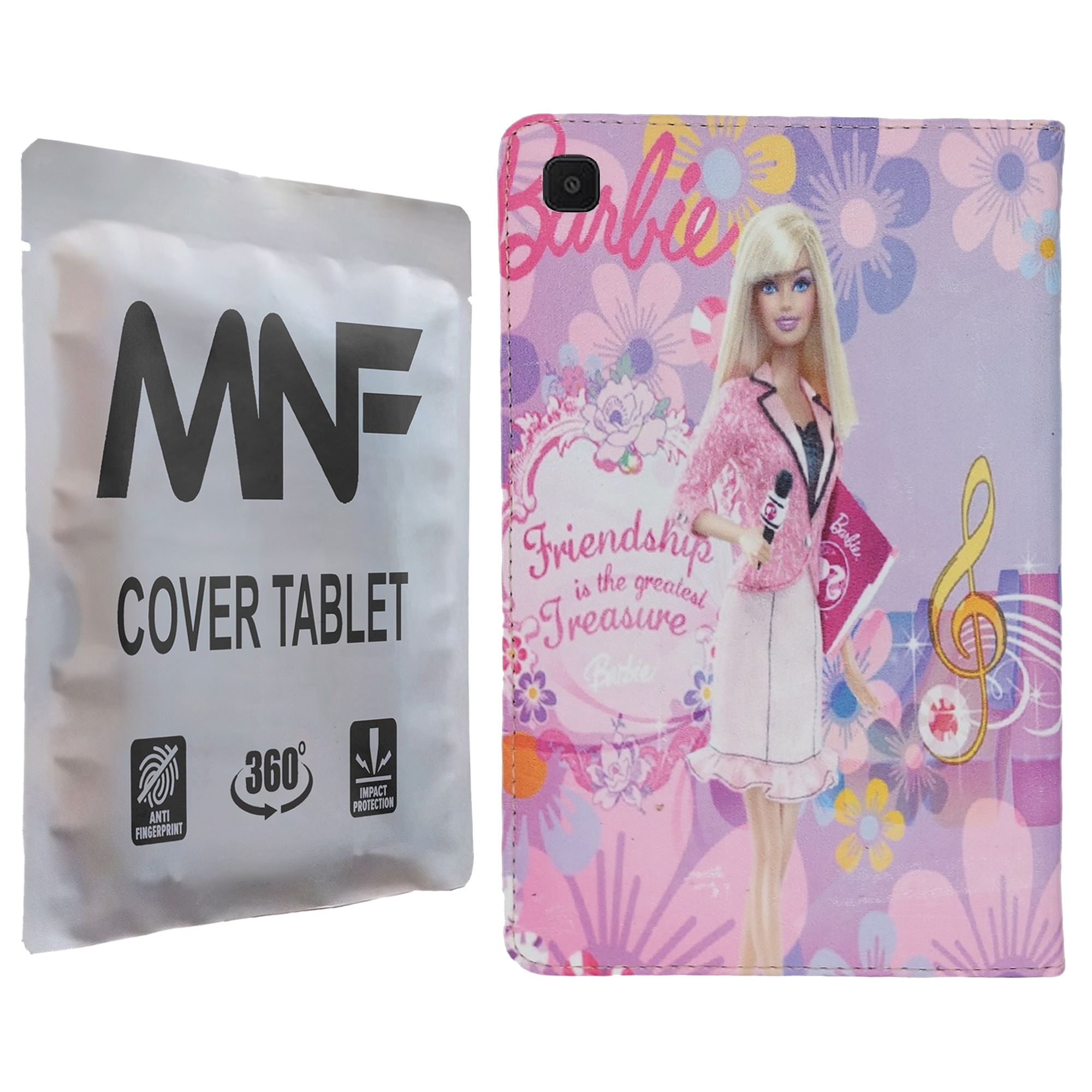 کیف کلاسوری ام ان اف طرح دخترانه عروسکی کد M-147 مناسب برای تبلت سامسونگ Galaxy Tab A 10.1 2019 T510 / T515