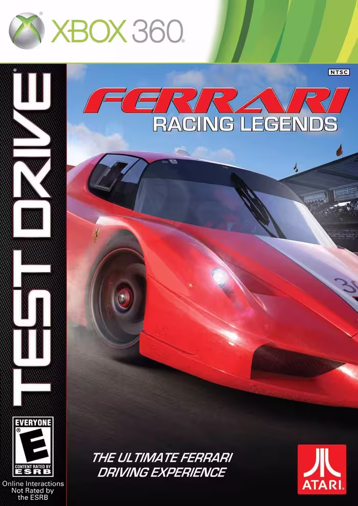 بازی ایکس باکس 360 test drive ferrari racing Legends