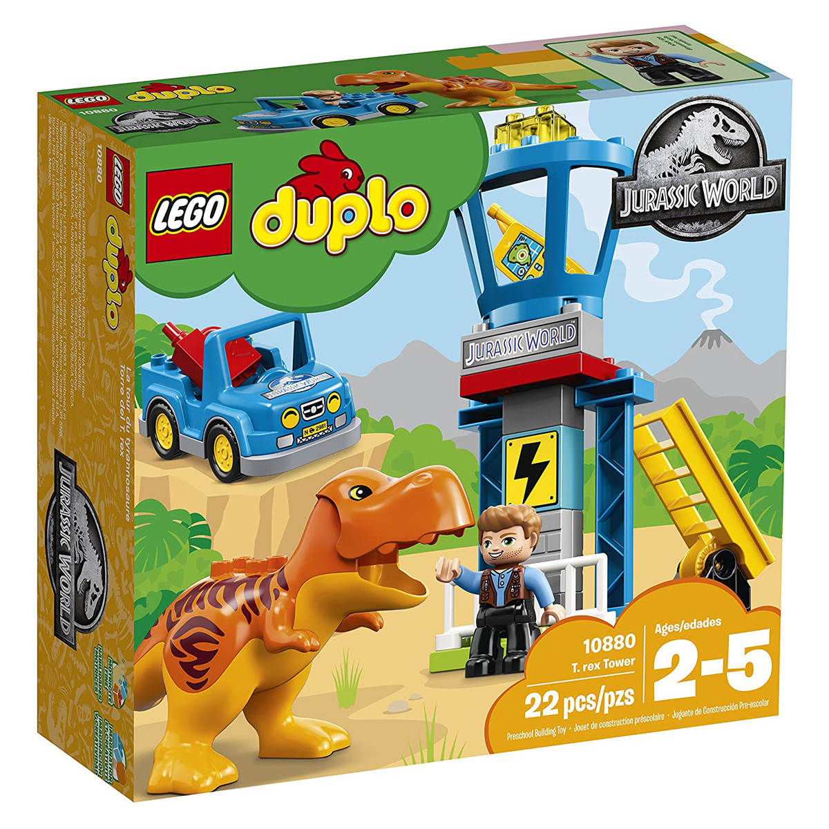 لگو سری Duplo مدل Jurassic World کد 10880