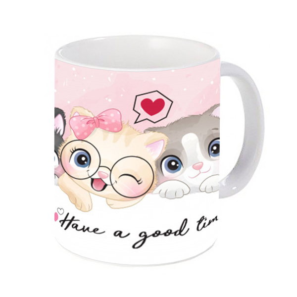 ماگ طرح گربه کد 95