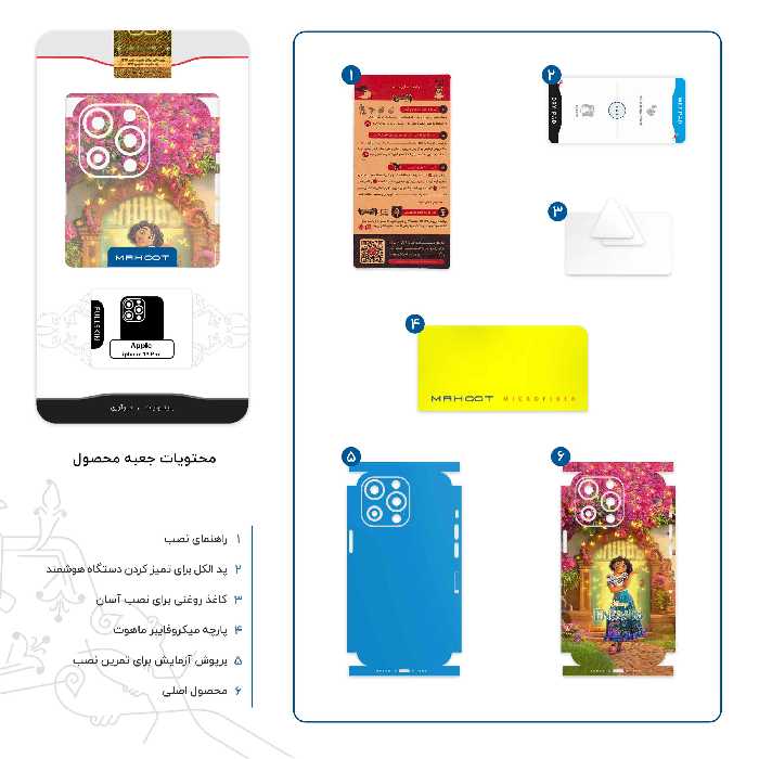 برچسب پوششی ماهوت مدل Encanto-FullSkin مناسب برای گوشی موبایل اپل iphone 13 Pro