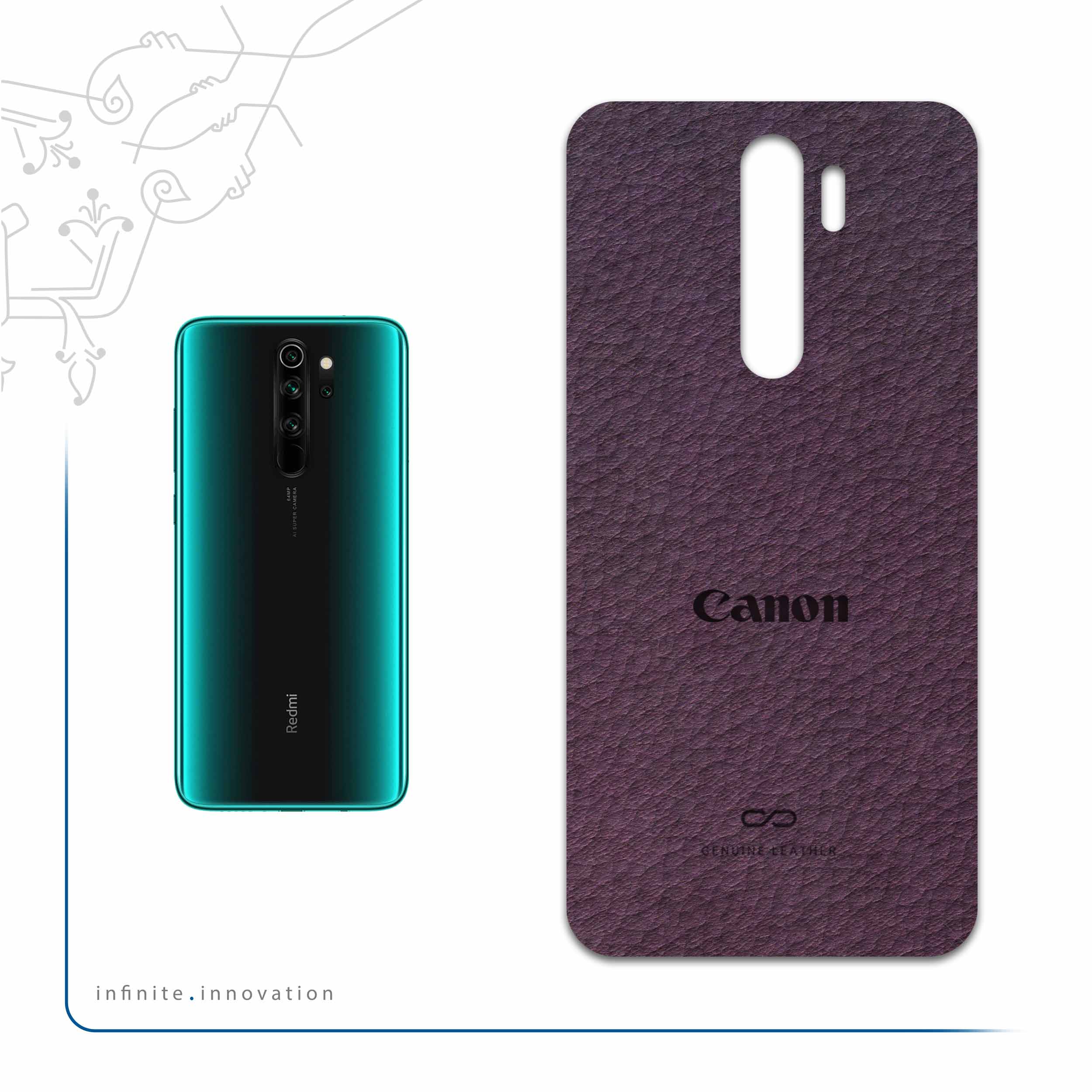 برچسب پوششی ماهوت مدل PL-CNN مناسب برای گوشی موبایل شیائومی Redmi Note 8 Pro