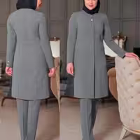 ست مانتو شلوار اداری دیپلمات پرشیا زنانه کد 91970