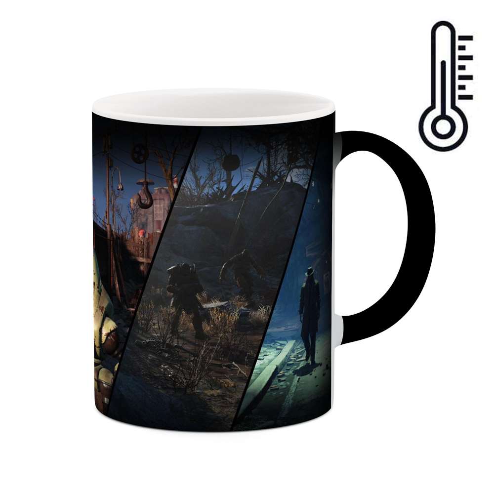 ماگ حرارتی طرح بازی Fallout مدل mgph12178