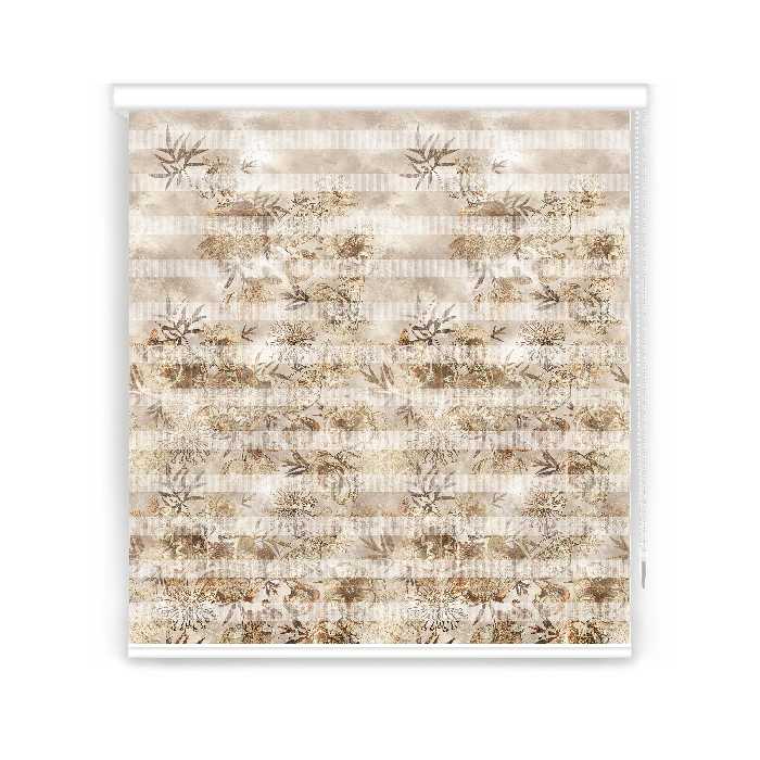 پرده زبرا مدل F-7568 سایز 160x150 سانتی متر