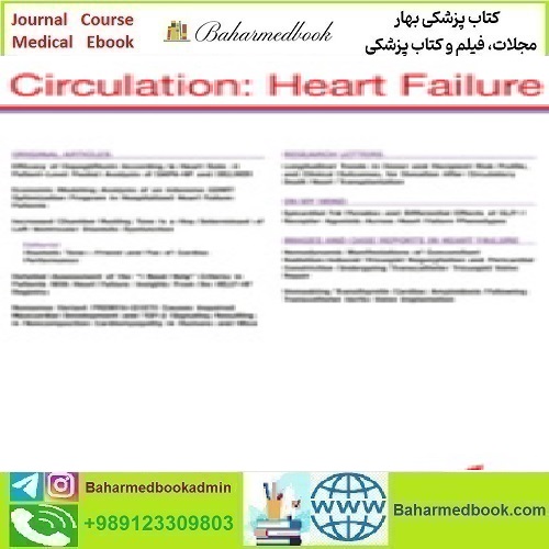 Circulation Heart Failure Volume 16 1 to 12 2023 TRUE