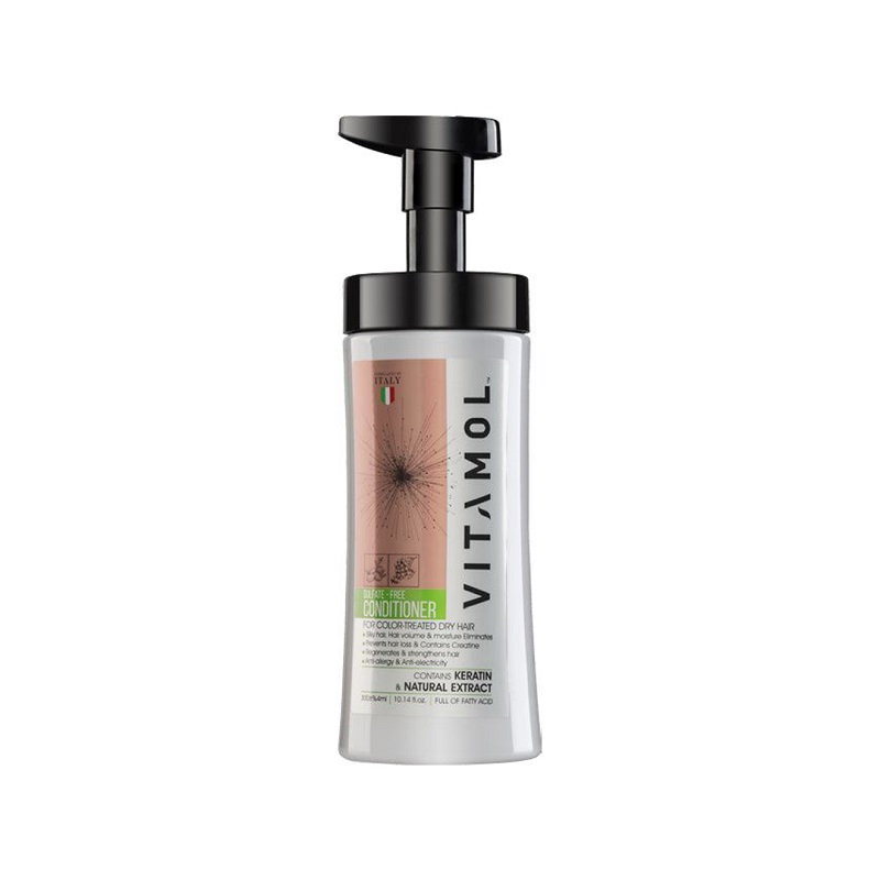 نرم کننده مو ویتامول مناسب موی رنگ شده و کراتینه حجم 300mL