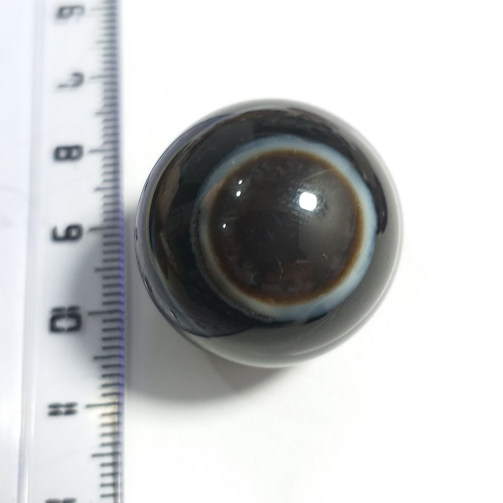 گوی عقیق باباقوری با کیفیت طرح و رنگ عالی و قیمت مناسب 