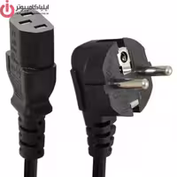 کابل برق سه پین منبع تغذیه کامپیوتر K-Net PLUS EU-C13 طول 3 متر