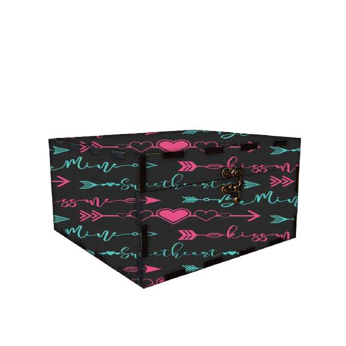 جعبه هدیه مدل Love کد 351