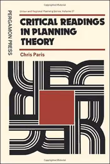 󾕇 دانلود کتاب Critical Readings in Planning Theory - دانلود کتاب های دانشگاهی