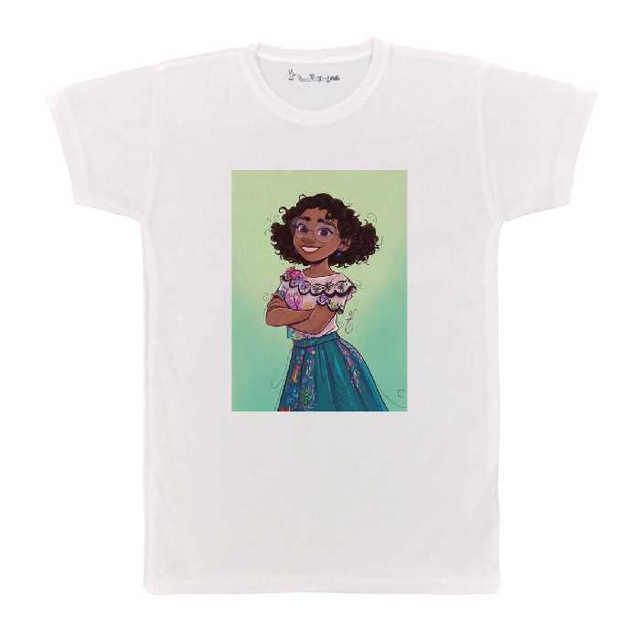 تی شرت بچگانه پرمانه طرح Encanto کد pmt.914